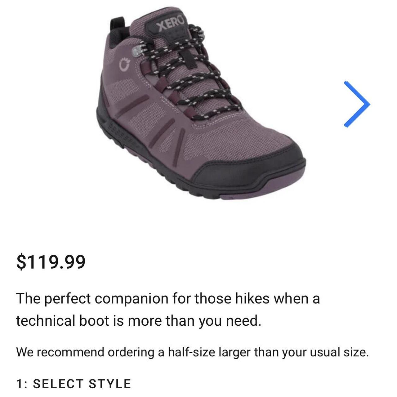 XERO Barefoot Hiking Boots Note sizing: these are... - Depop