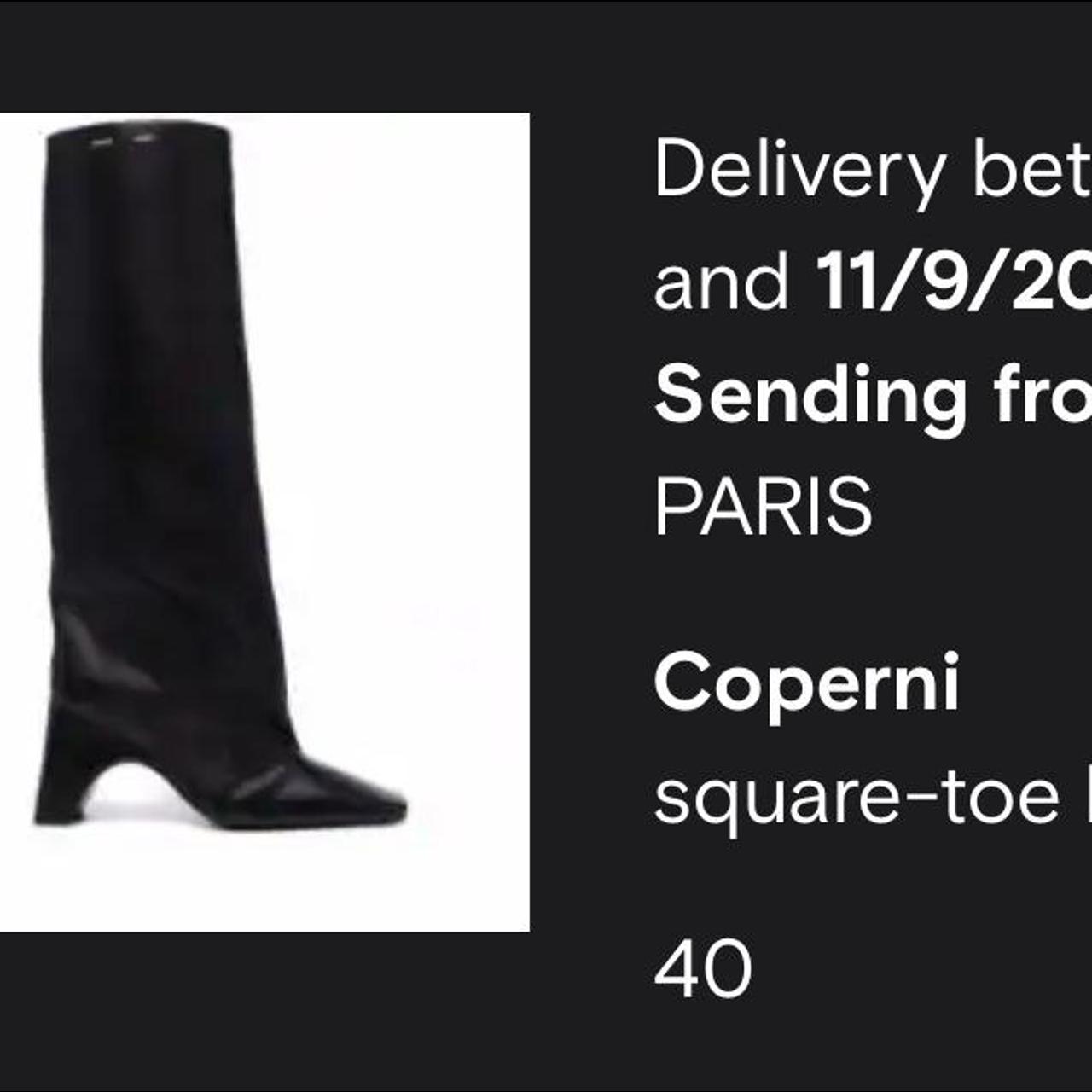 Coperni Women's Black Boots (8)