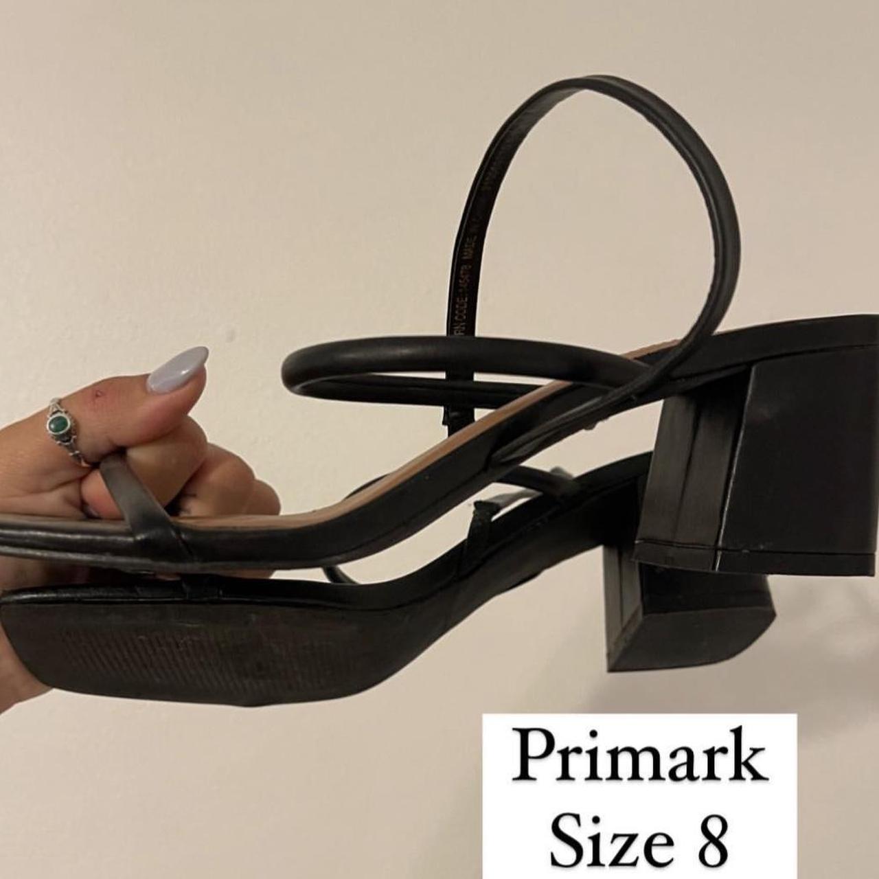 Primark Women's Black Sandals Depop