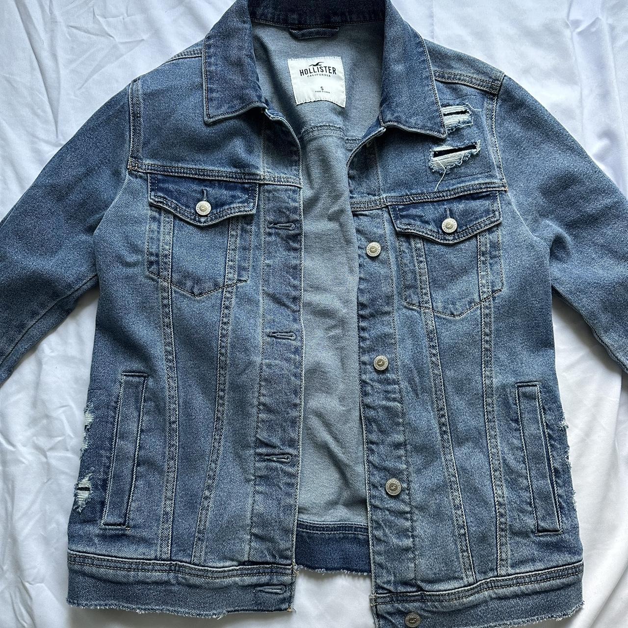 Hollister deals denim jacket