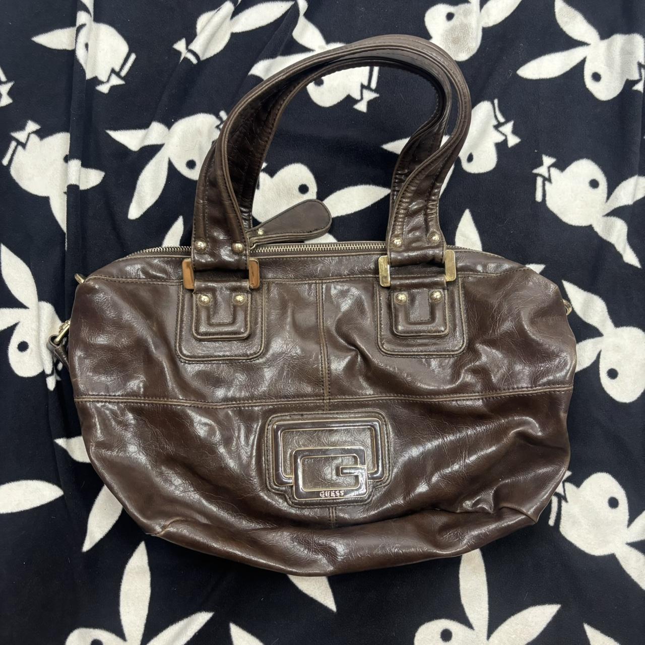 Guess Women's Bag - Brown – Brown Guess bag with … - image 1