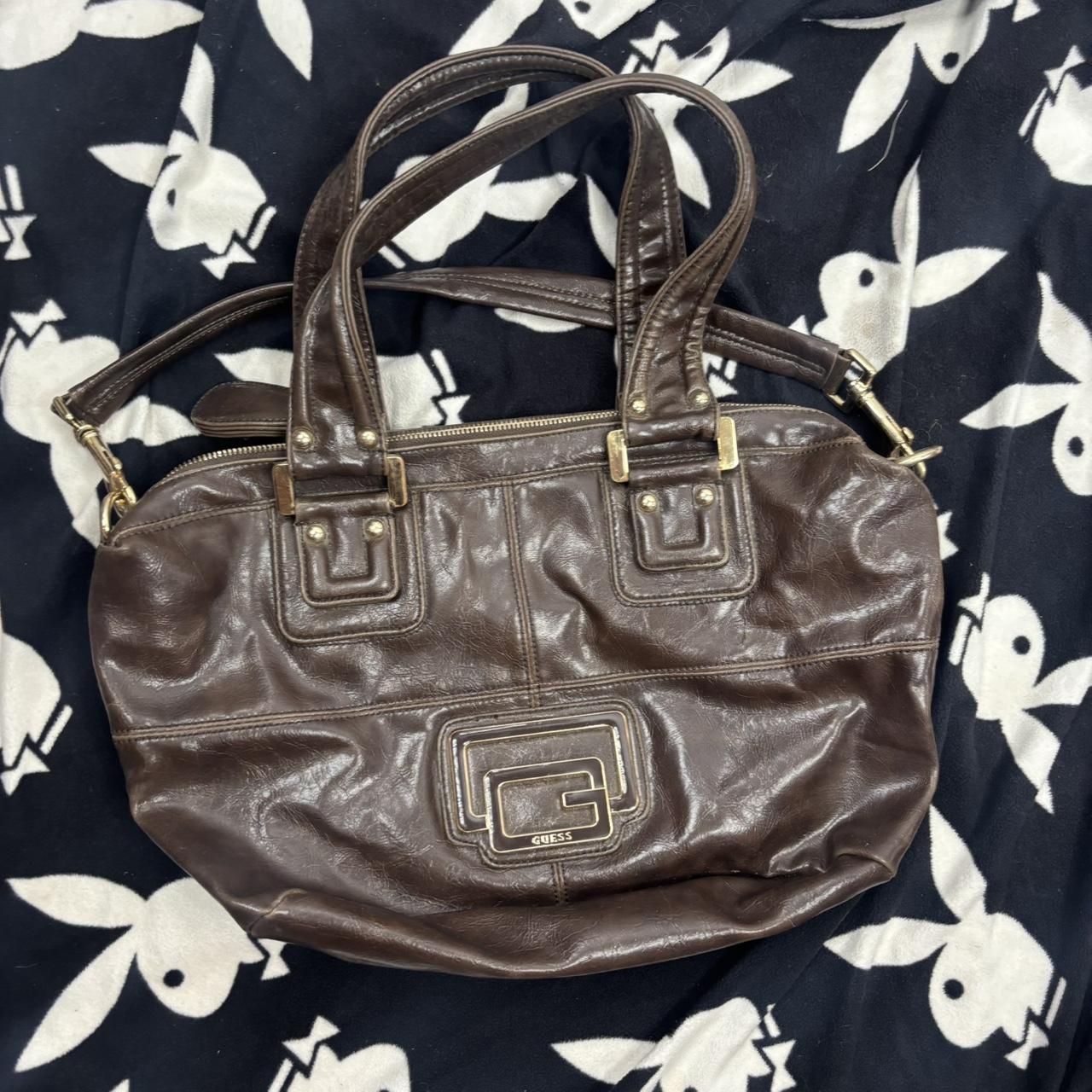 Guess Women's Bag - Brown – Brown Guess bag with … - image 3