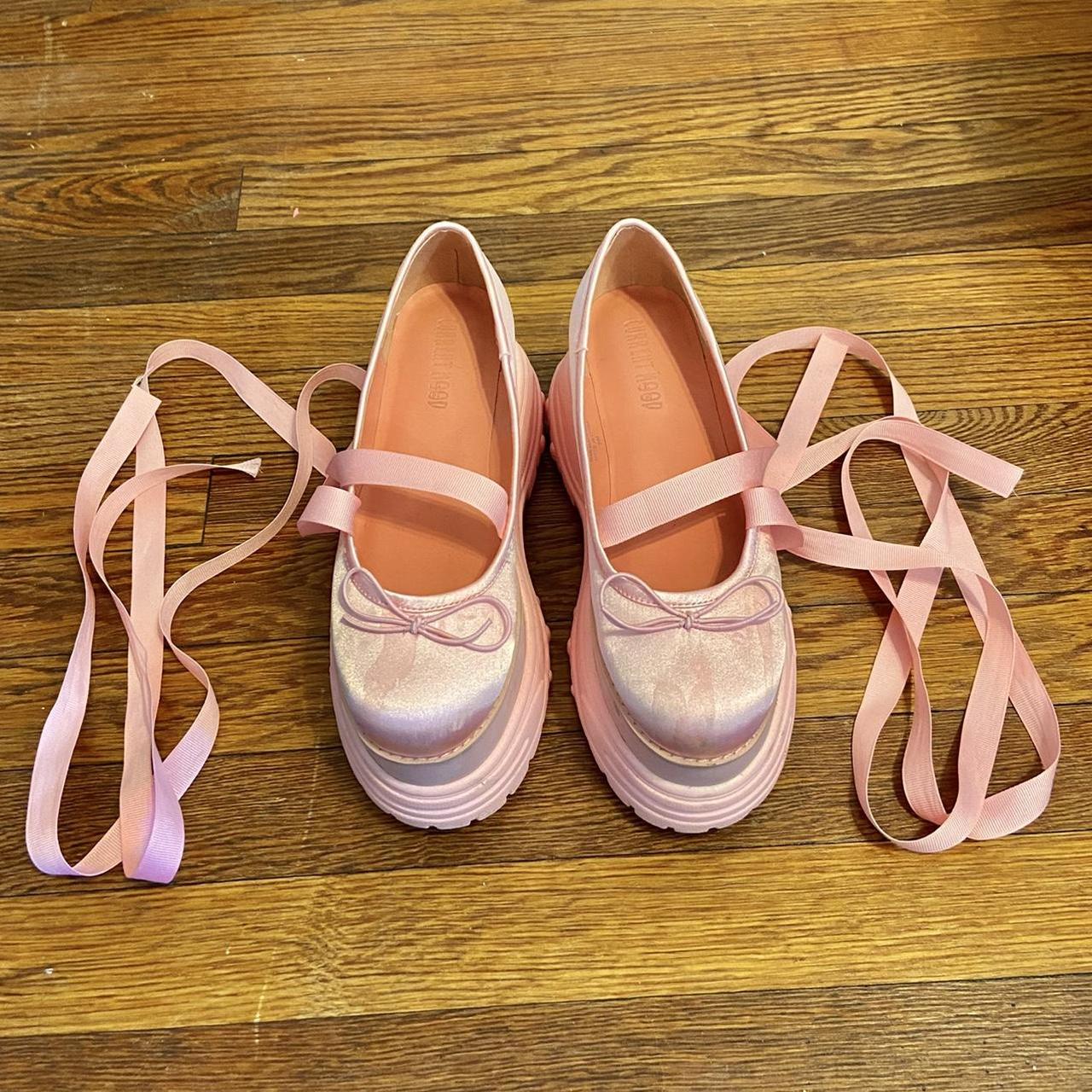 Dolls Kill Women's Pink Ballet-shoes
