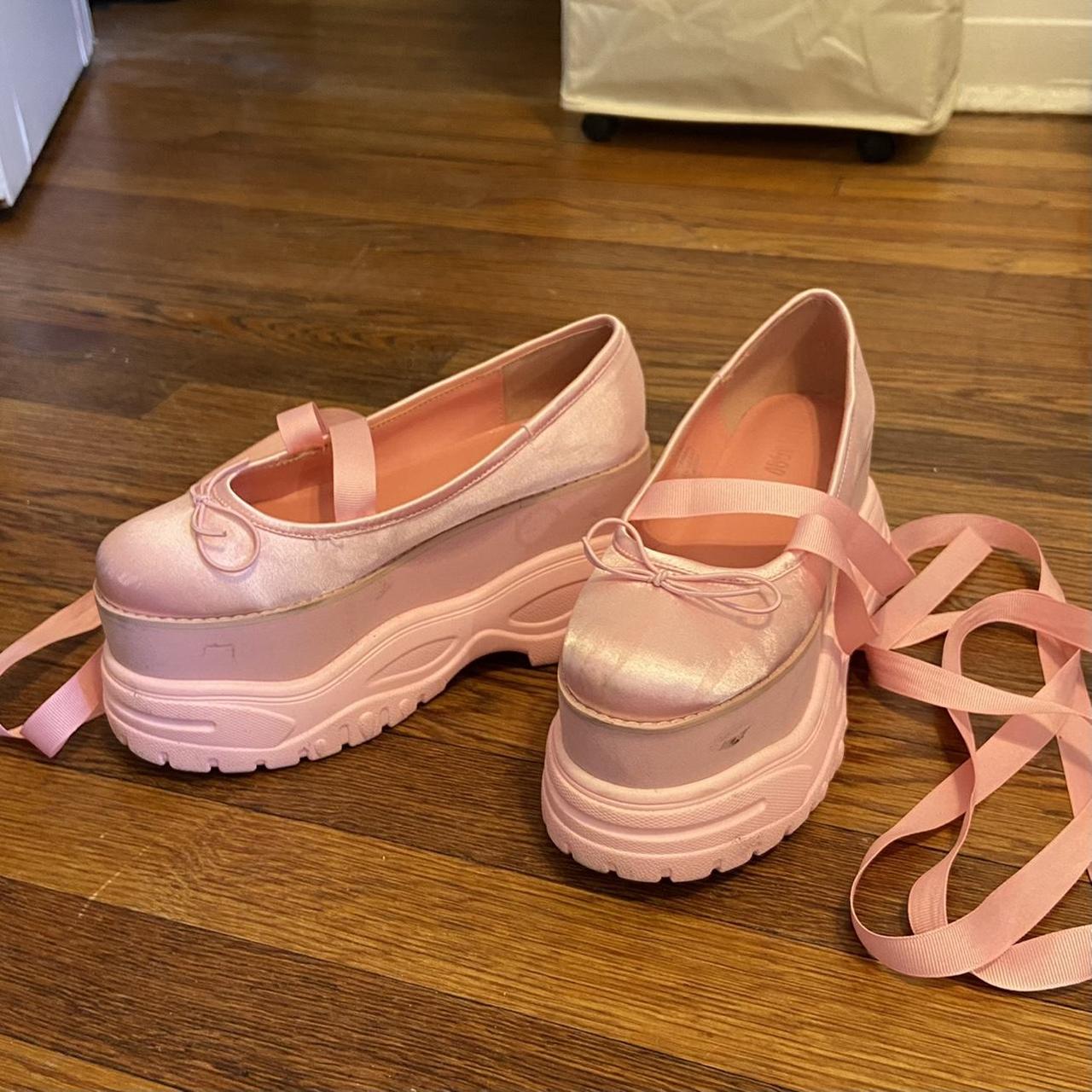 Dolls Kill Women's Pink Ballet-shoes (2)