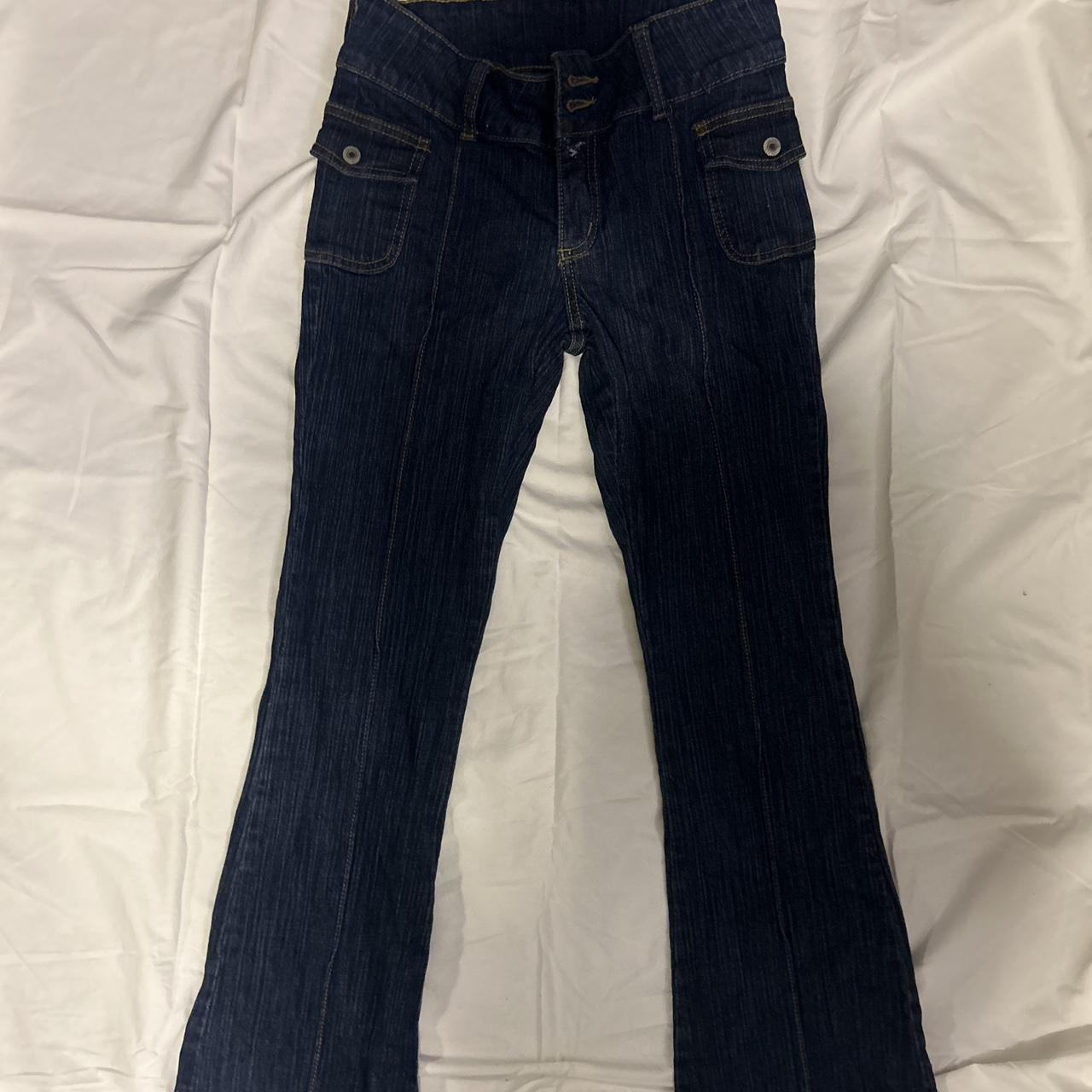Brandy Melville Agatha denim jeans flared - Depop