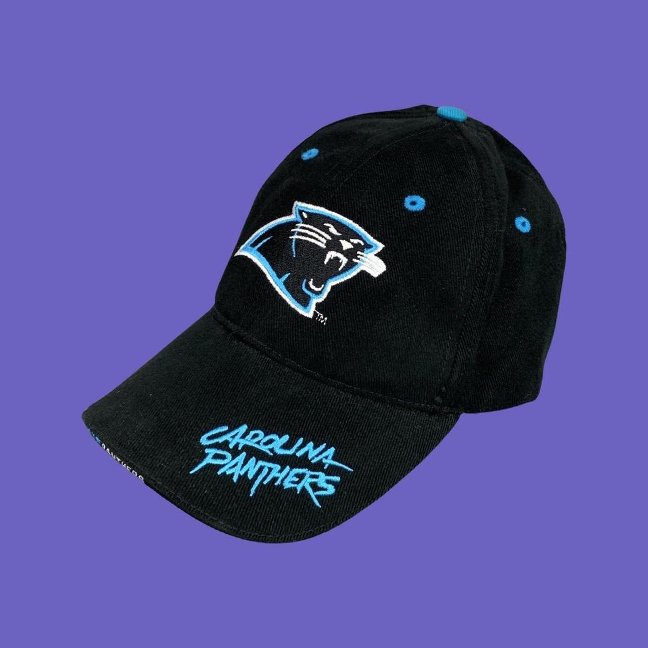 VINTAGE NFL Carolina Panthers Snap Back Hat Youth - Depop