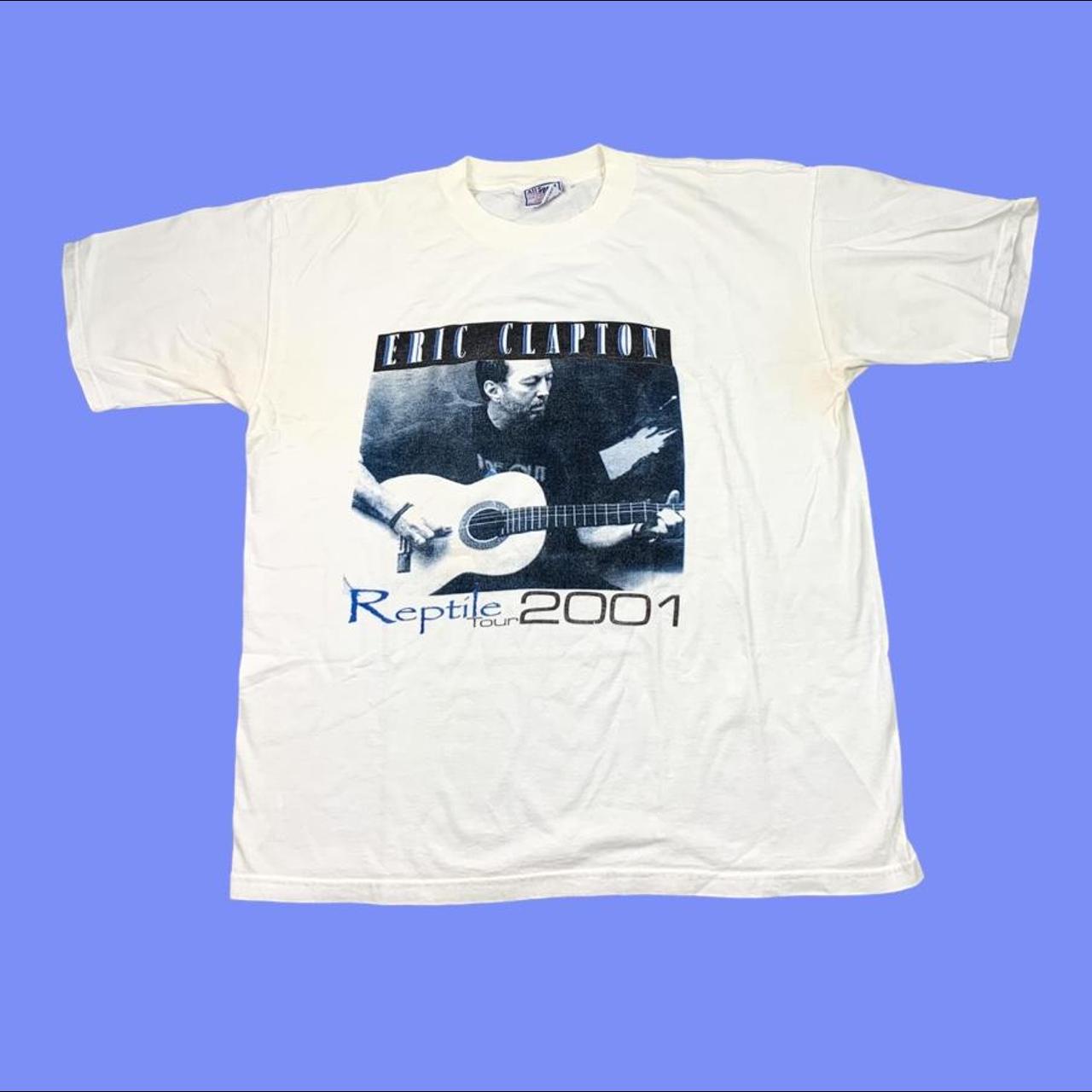 eric clapton/00s tour T-shirt 2001-