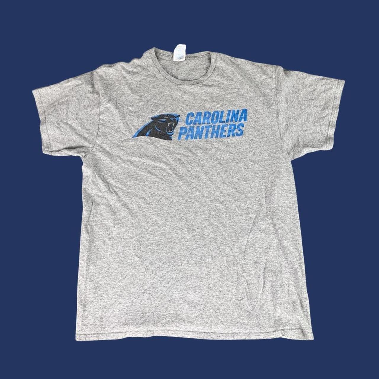 official nfl apparel carolina panthers jersey/shirt, - Depop