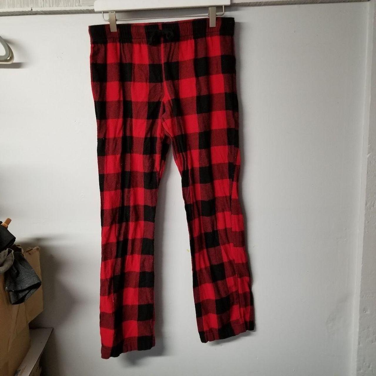 Old Navy Flannel pants buffalo pants small s cotton... - Depop