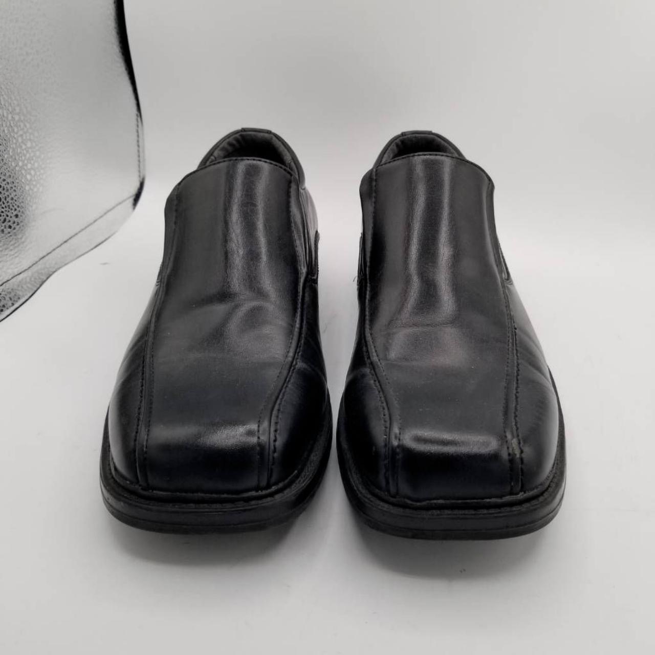 Reclaimed Vintage Men's Black Loafers | Depop