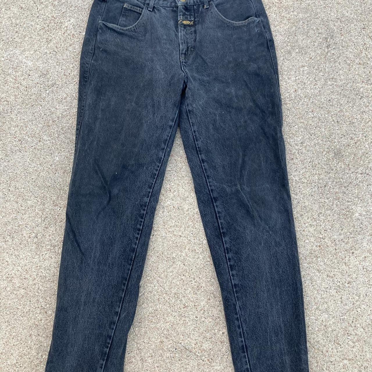 Vintage Gibaud black denim - Depop