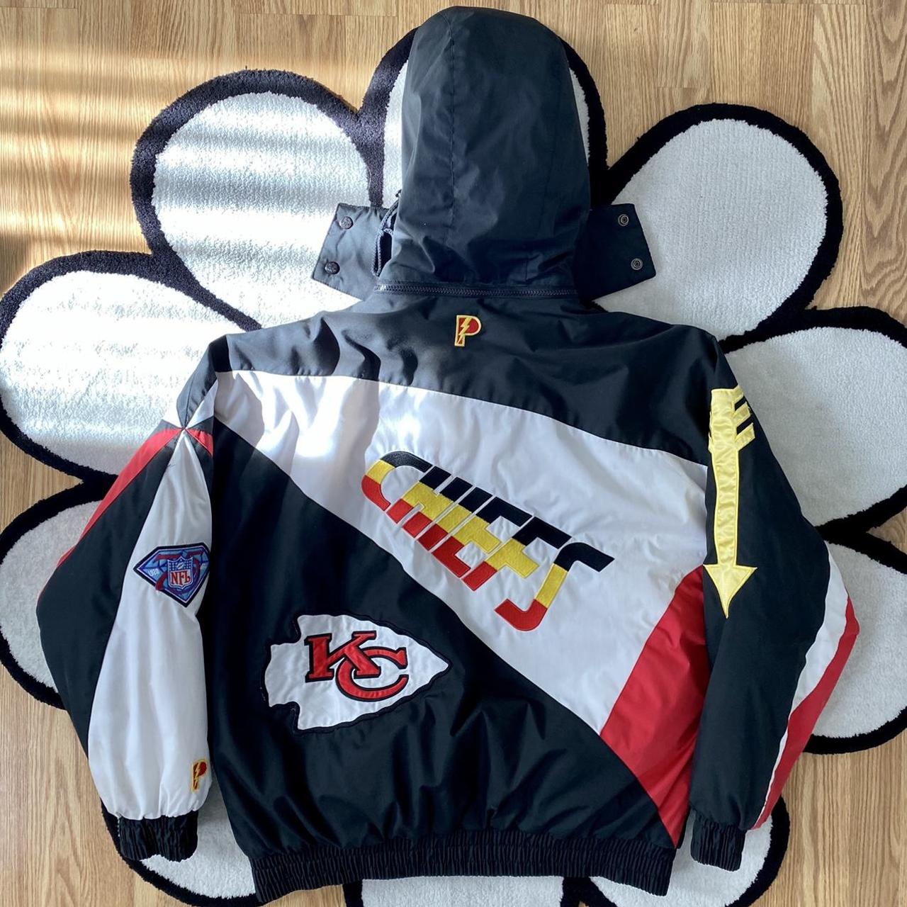 Kids Kansas City Chiefs Denim Jacket Kids Chiefs Apparel 