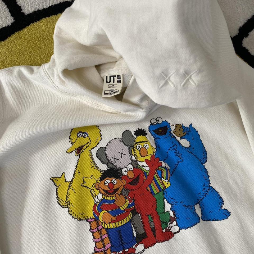 Kaws x cheap sesame street sweatshirt