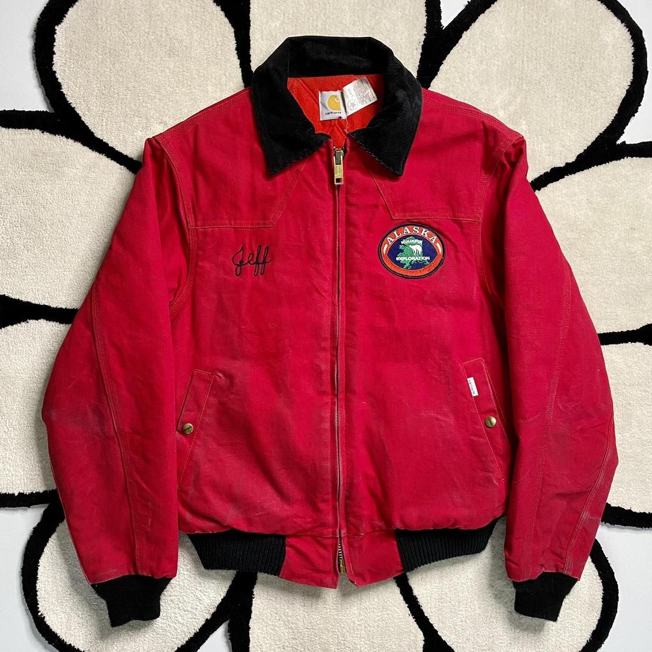 Mens Red Carhartt Jacket | americanlycetuffschool.edu.pk