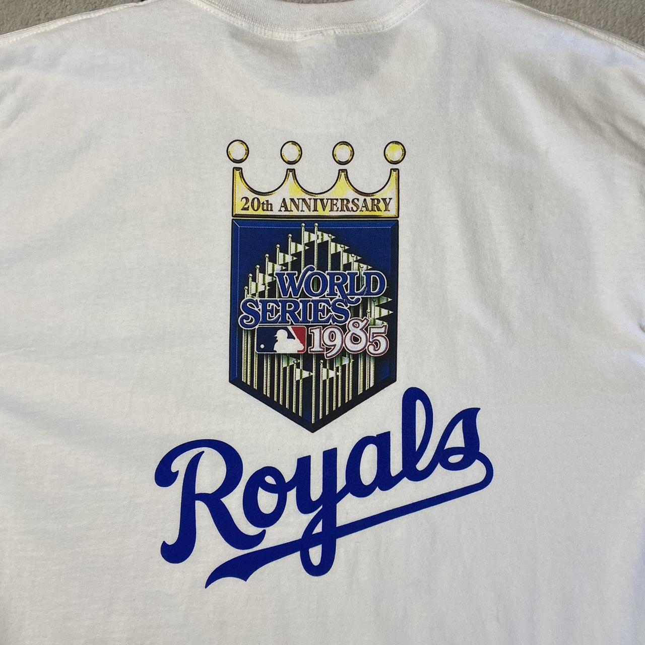 Vintage Kansas City Royals 1985 World Series - Depop