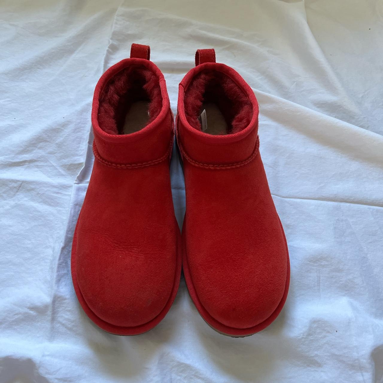 Ugg Women S Red Boots Depop