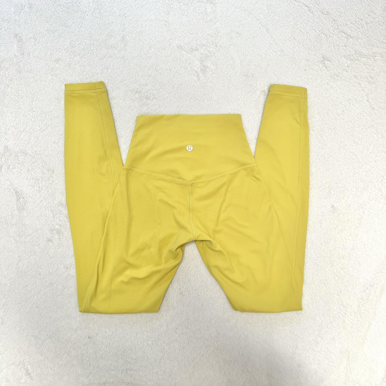 Size 2 Yellow hotsell Lululemon leggings