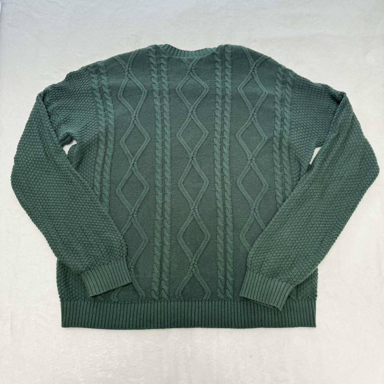 Hollister green jumper best sale