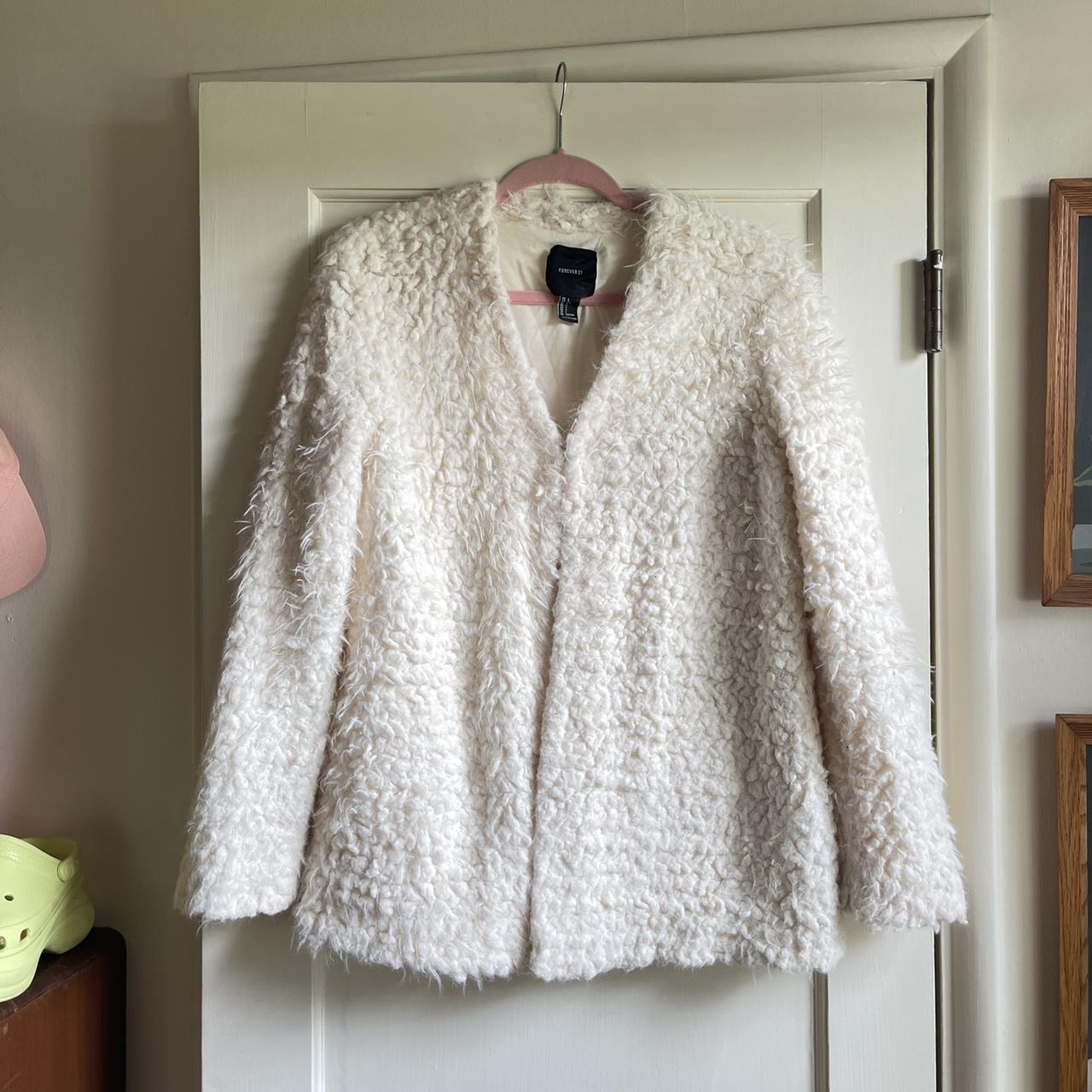 Faux fur coat forever clearance 21