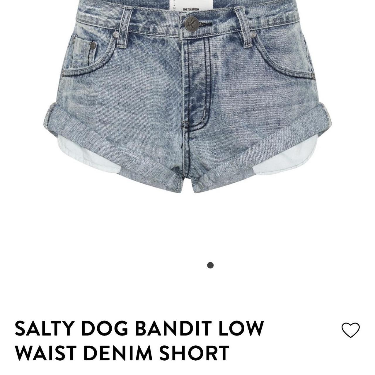 ONE TEASPOON SALTY DOG DENIM SHORTS really good... Depop