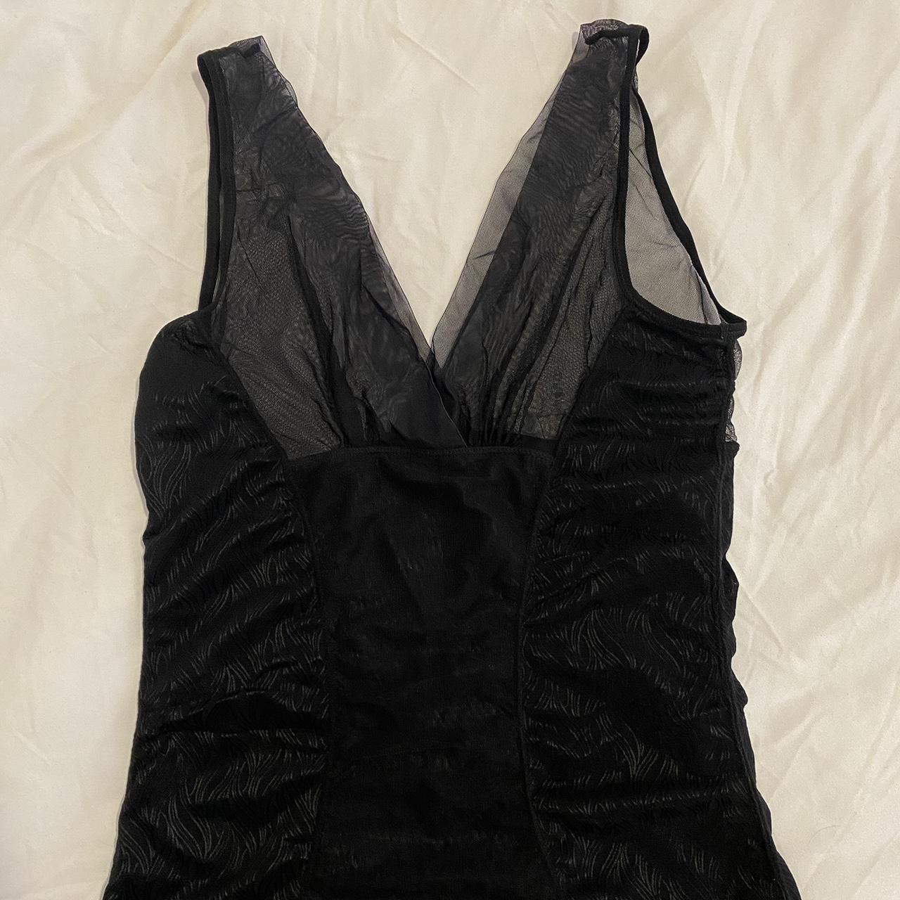 tight fitting vintage sheer going out... - Depop