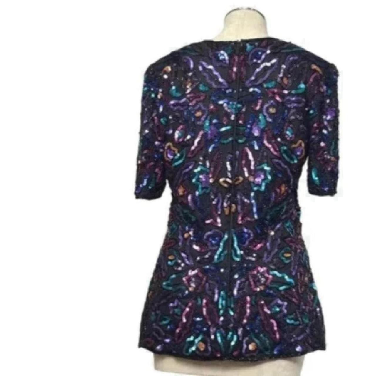 Scala Women's Blouse - Multi - L – Scala blouse h… - image 4