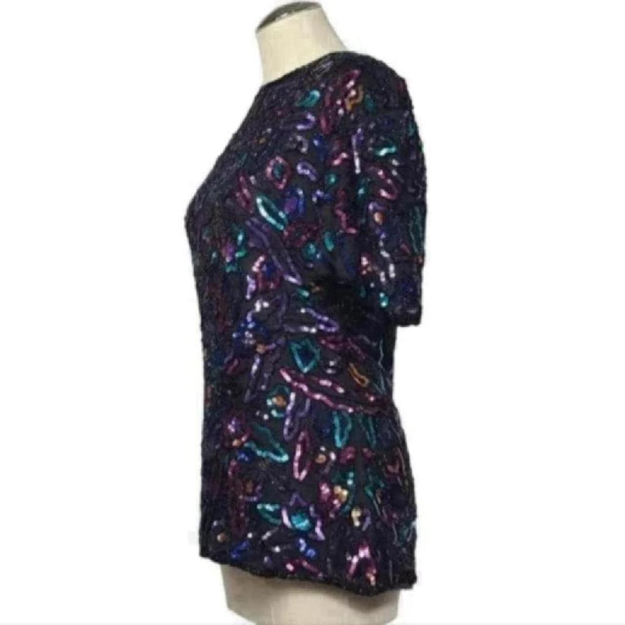 Scala Women's Blouse - Multi - L – Scala blouse h… - image 3