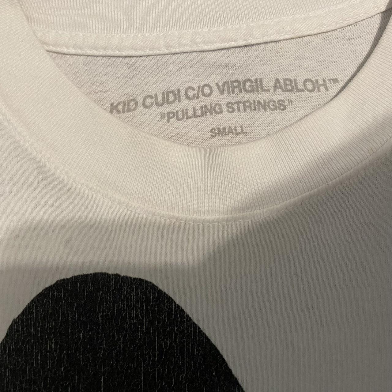 Kid Cudi C/O Virgil Abloh Pulling Strings T-Shirt White Men's - SS20 - US