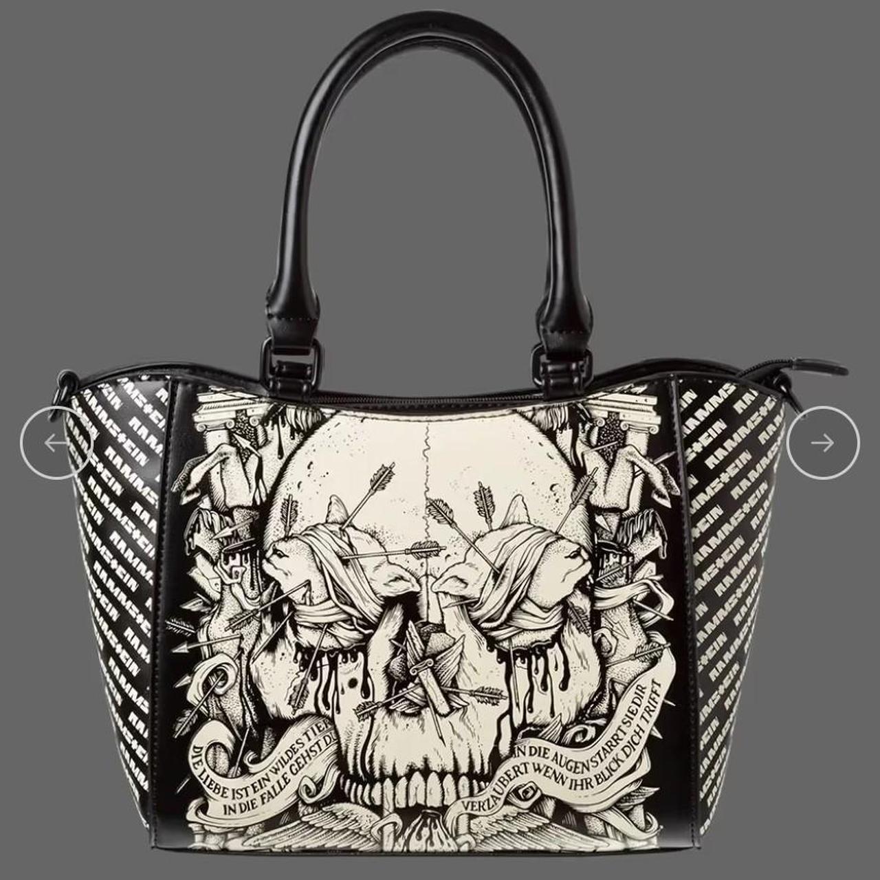 Rammstein handbag in shopper style with