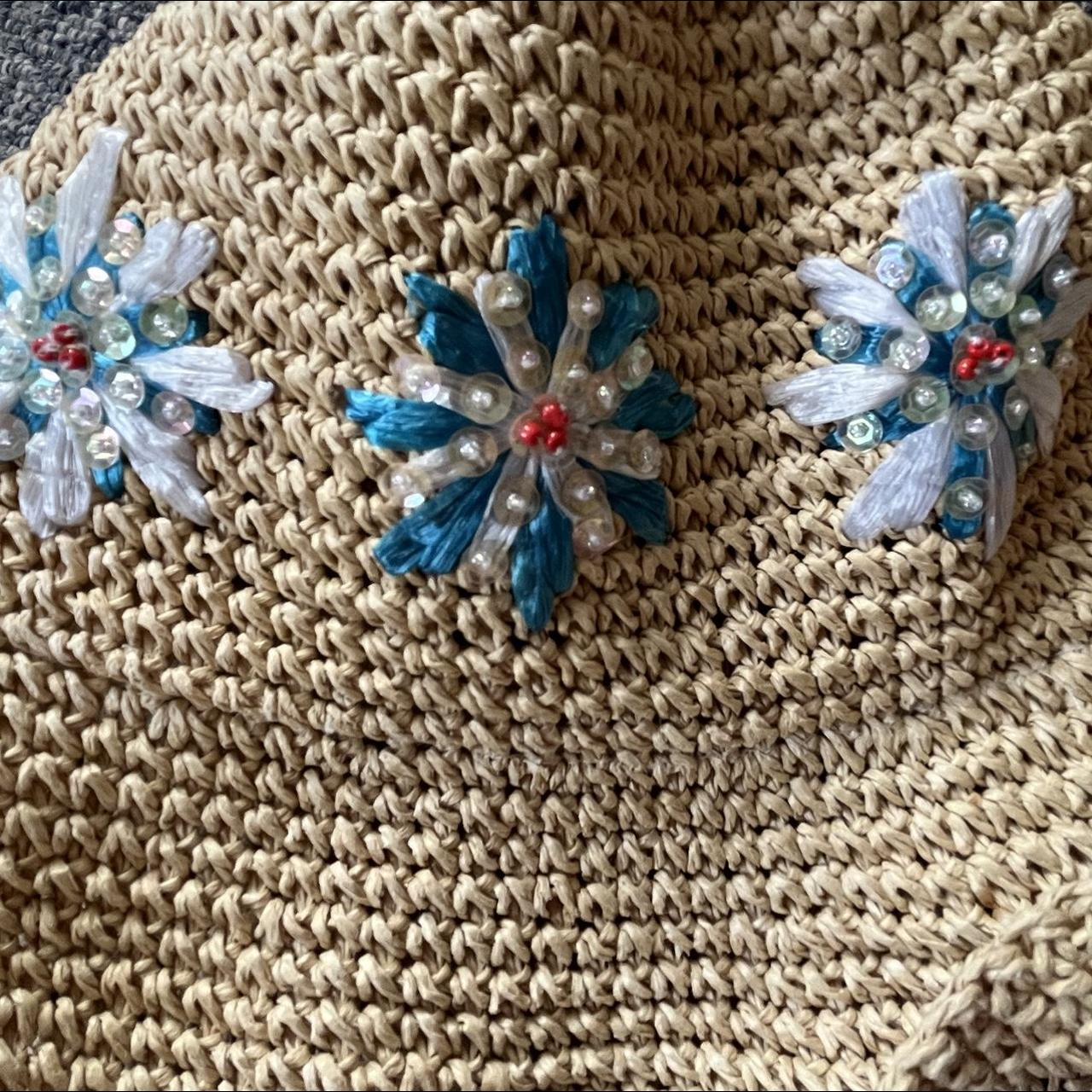 Limited Too Women's Blue Hat | Depop
