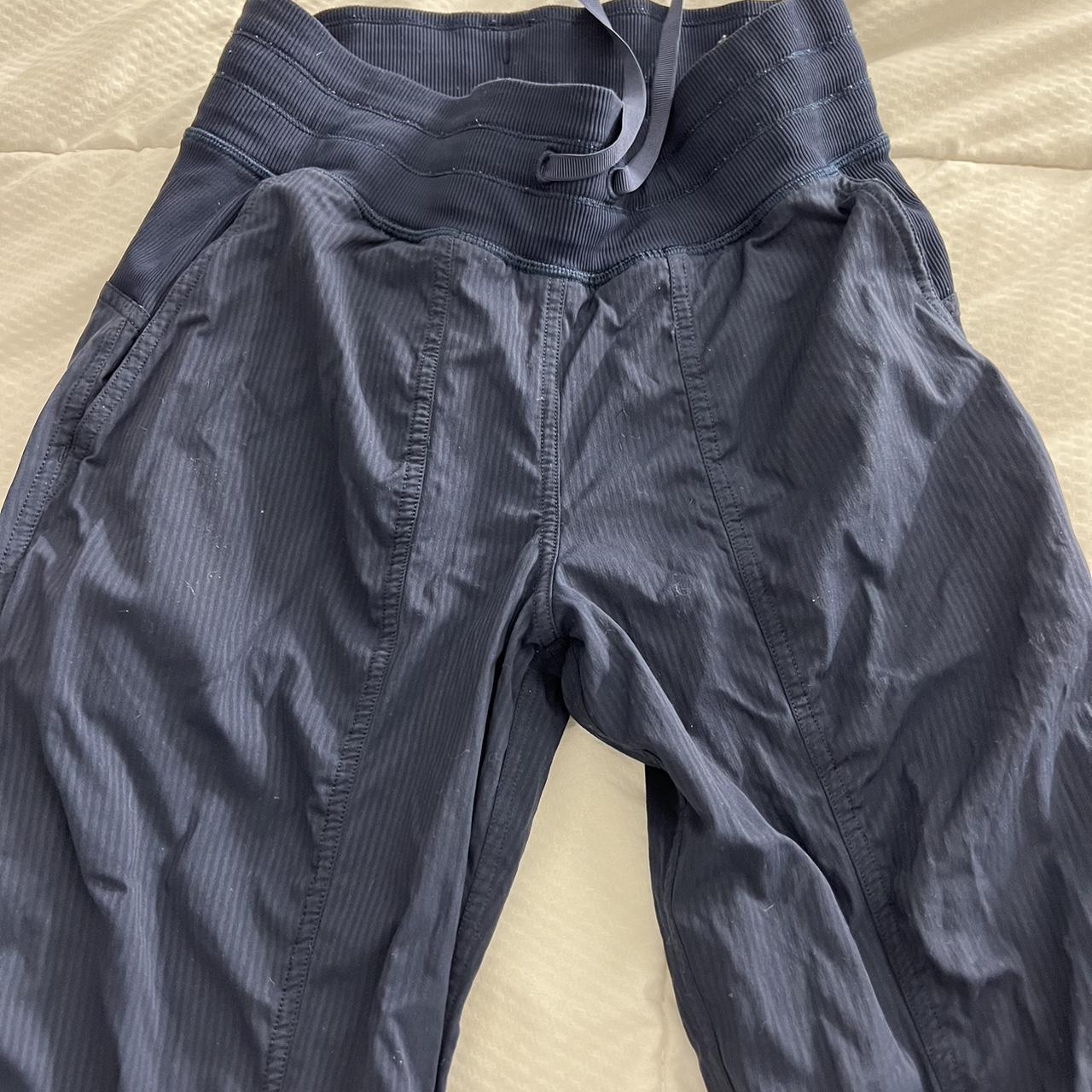 lululemon dance studio joggers, navy, size 0 in