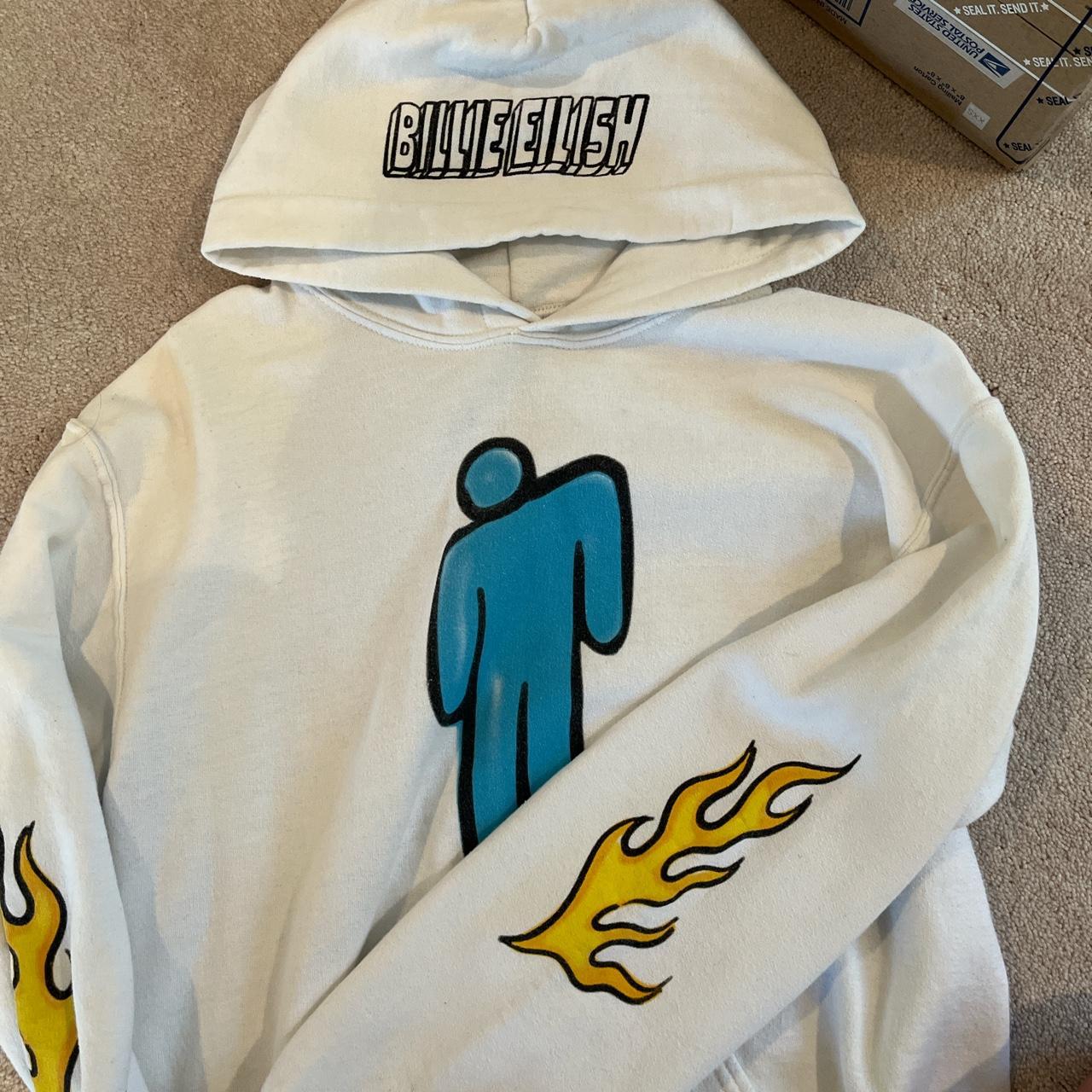 White billie 2024 eilish hoodie