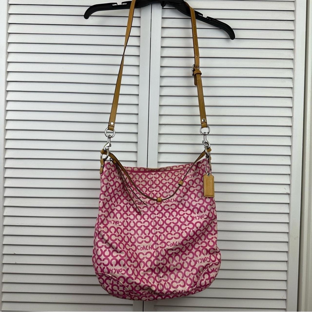 COACH Vtg top Pink C Crossbody