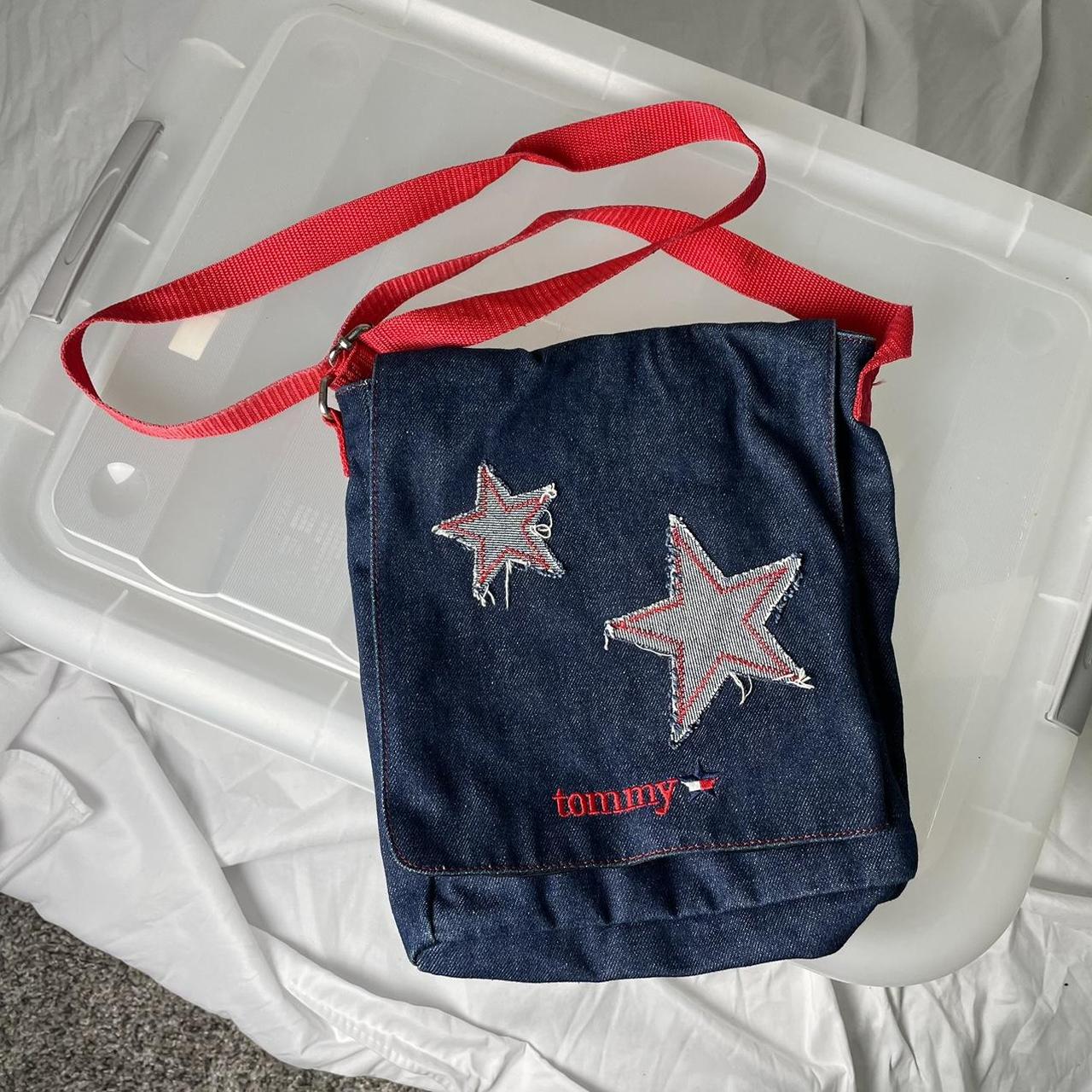 Tommy Hilfiger book bag TommyHilfiger Bookbag Depop