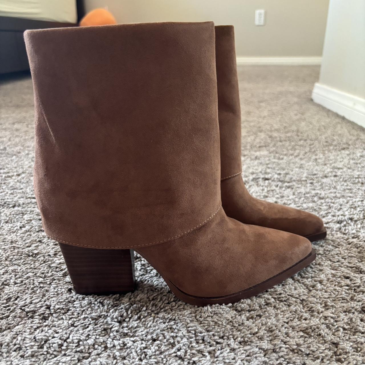 Jessica simpson brown boots best sale