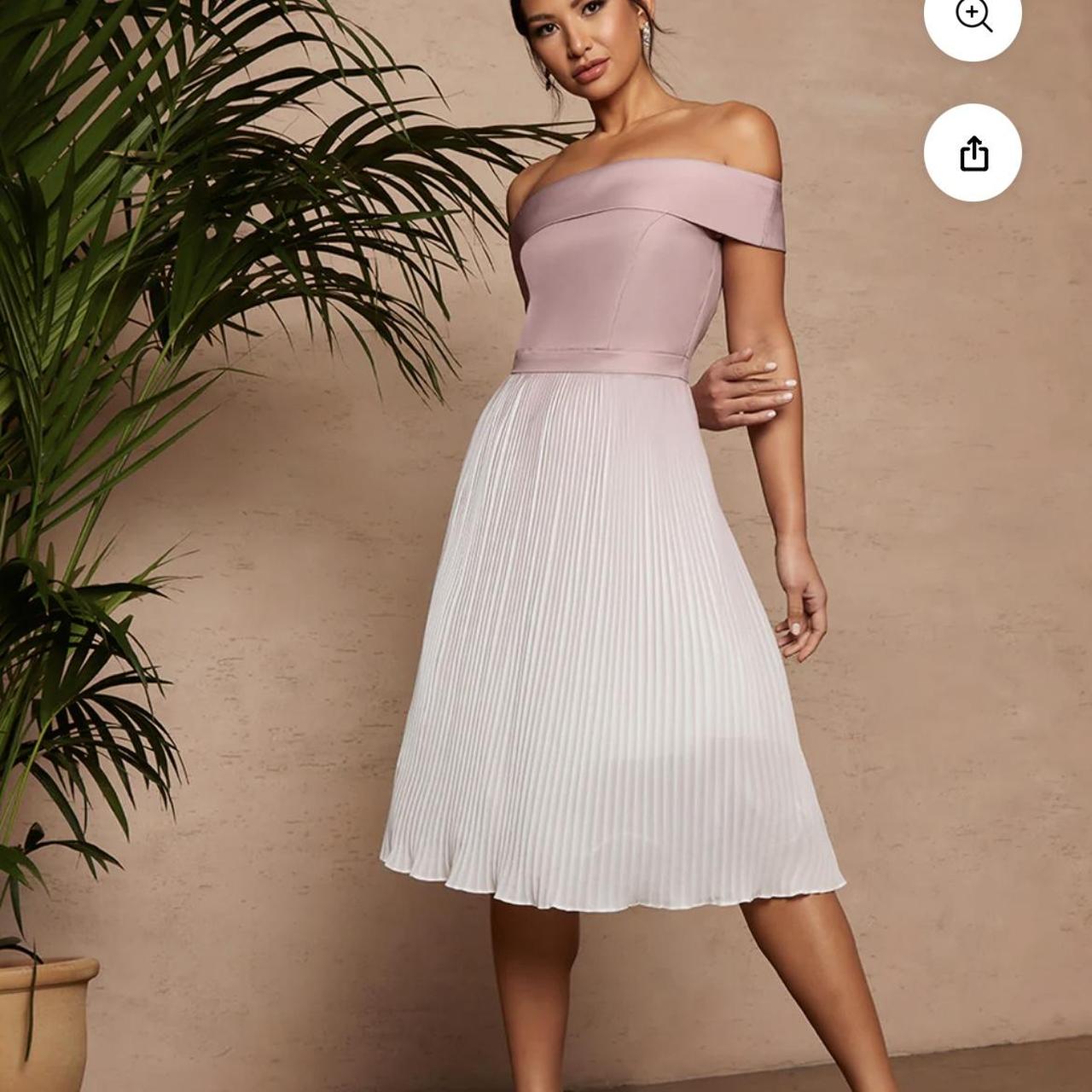 Chichi London pink ombr?� dress! I wore this once for - Depop