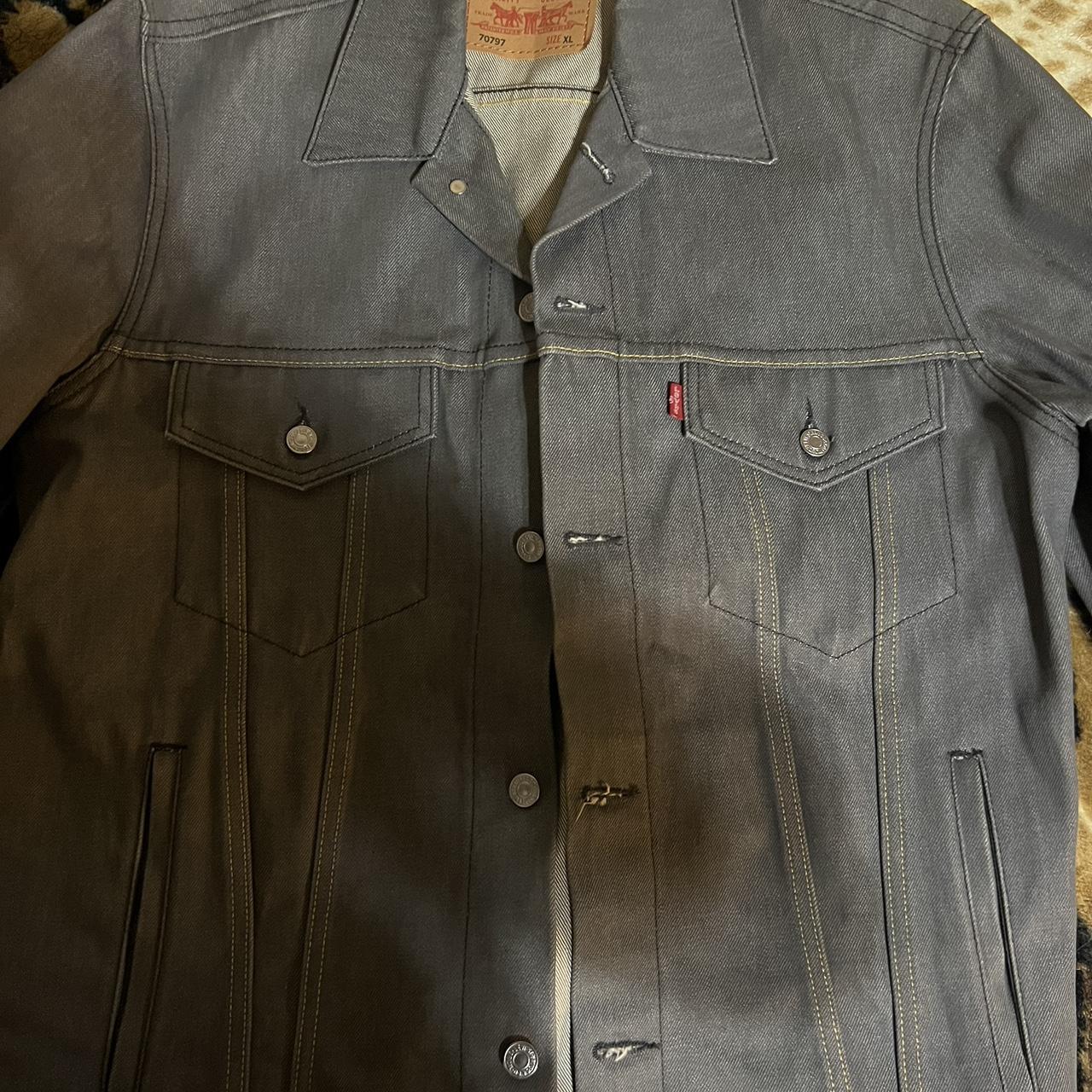 Vintage Levi’s Grey on sale Rigid Trucker Jacket 70797