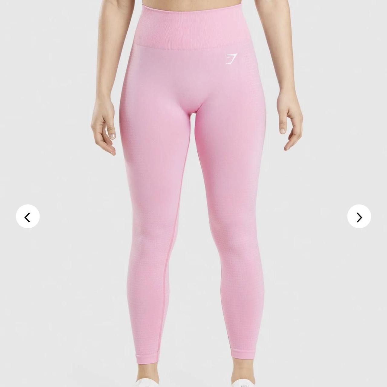 🌸gymshark leggings size small Sorbet Pink Marl (Out... Depop