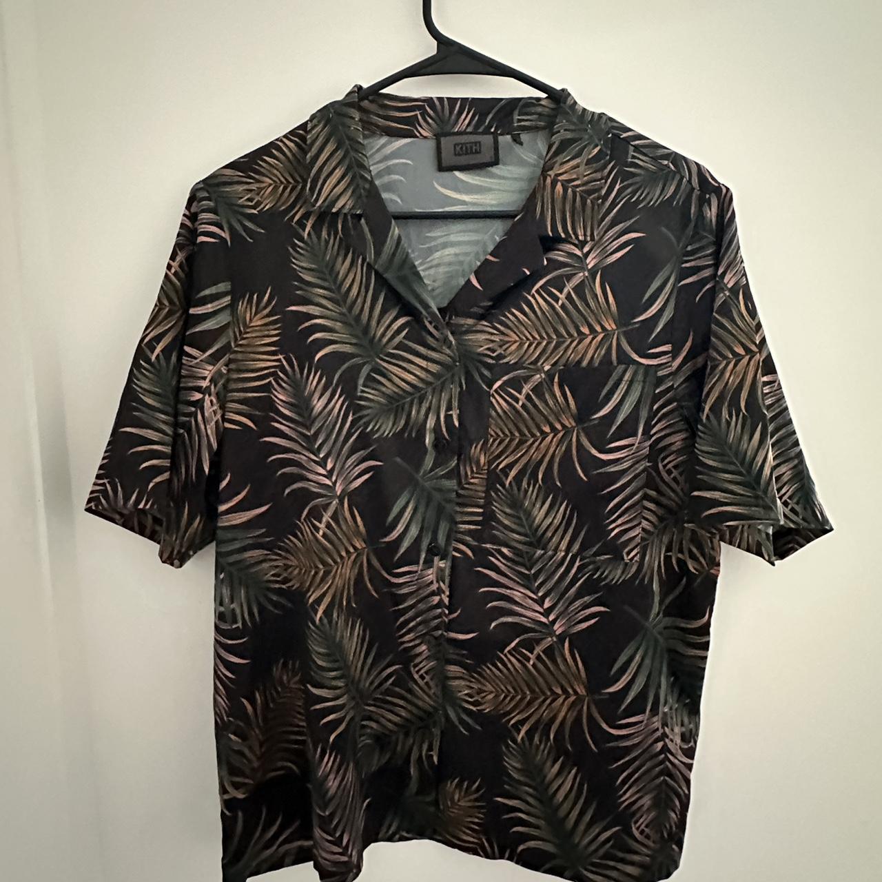 Kith silk collar shirt - Depop