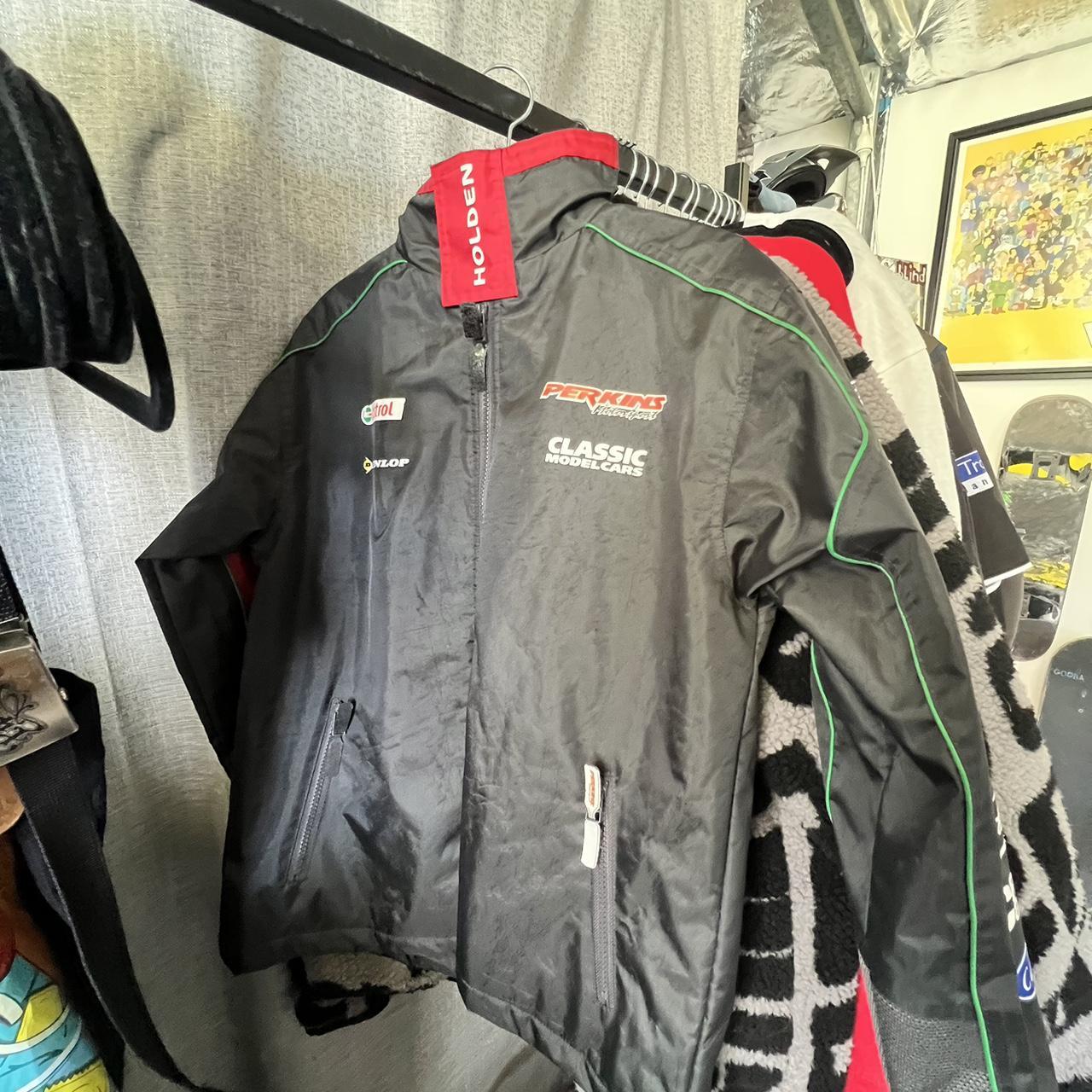 racing holden team jacket size 10 - fits small to... - Depop