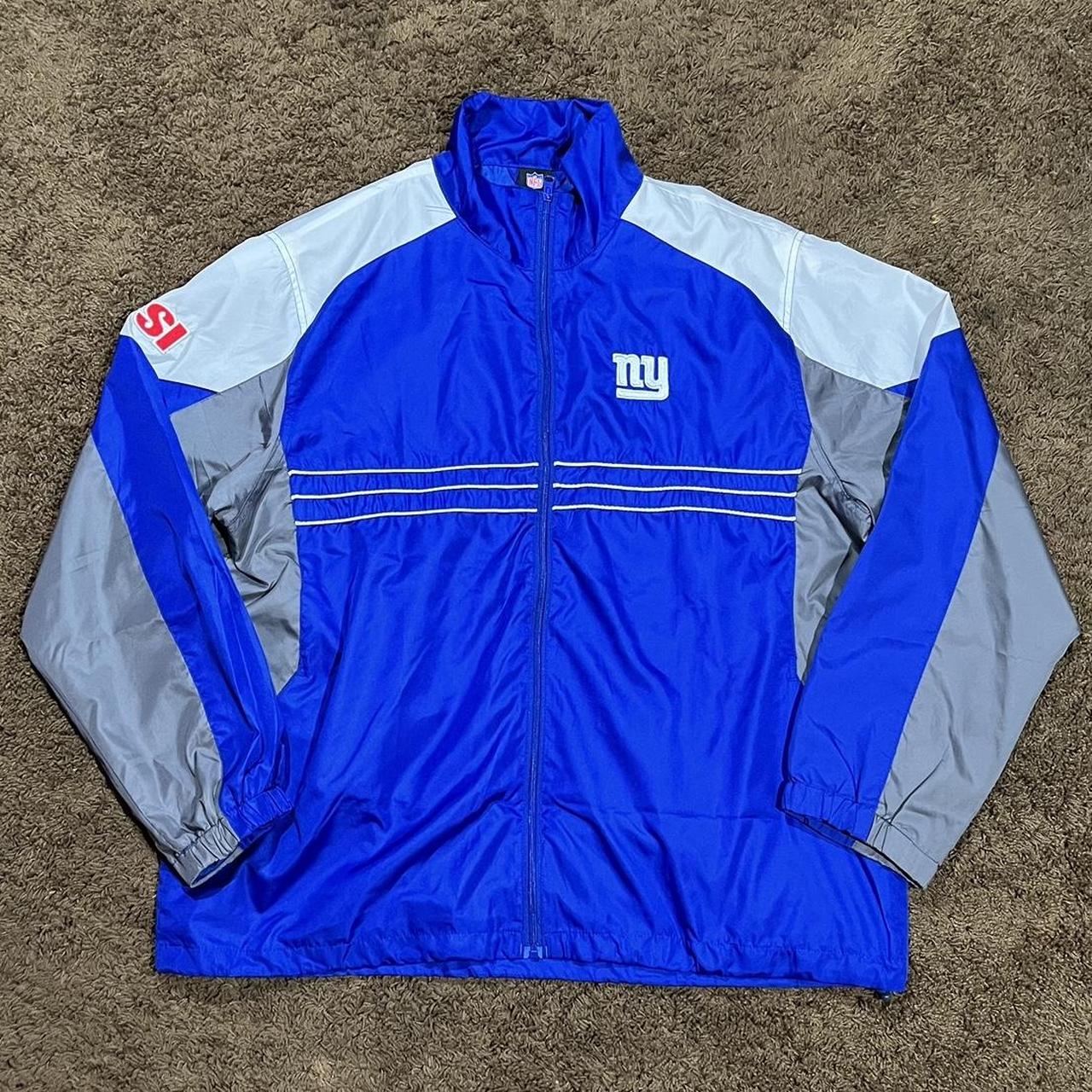 NFL Men's Windbreaker Jacket - Blue - XL