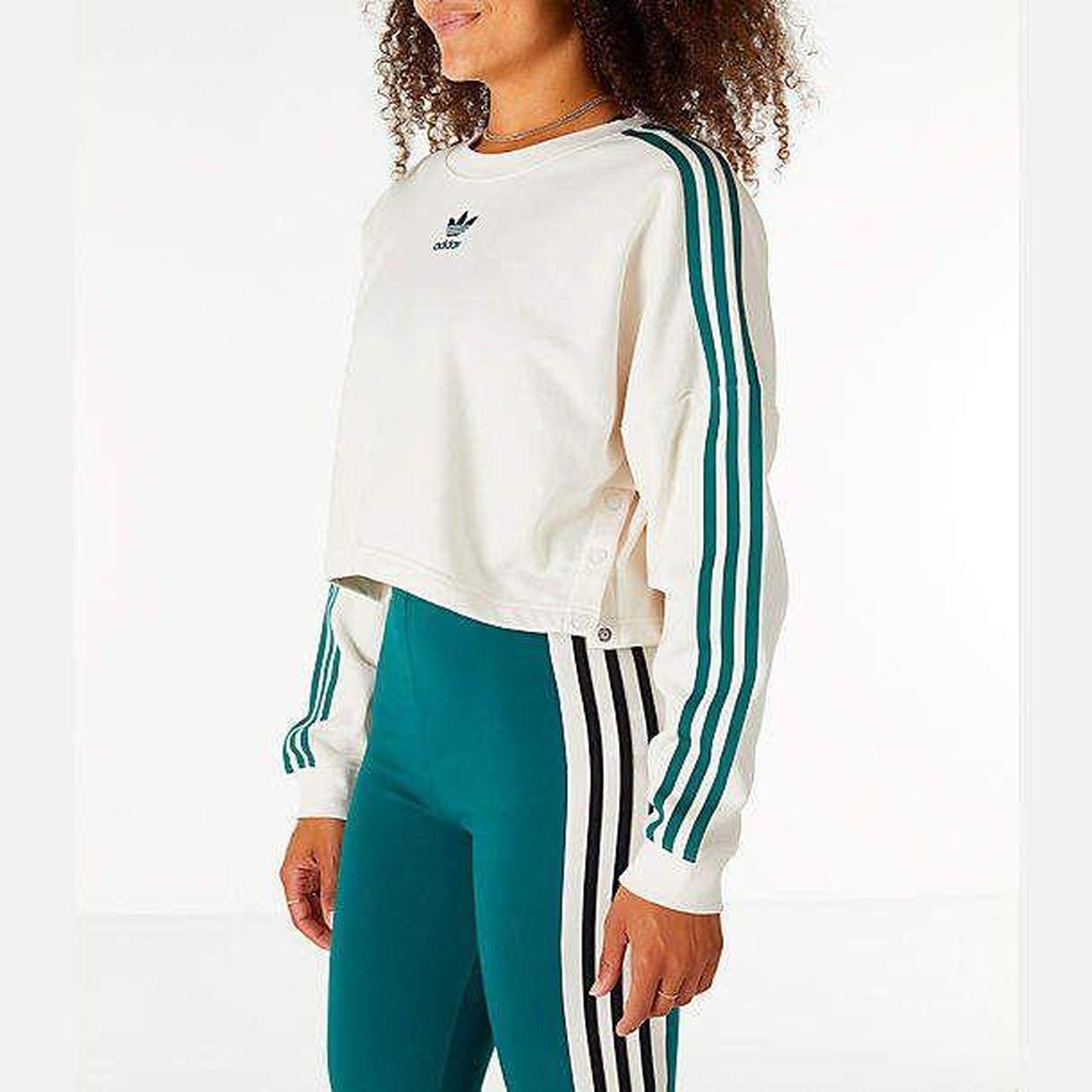 Adidas adibreak womens crop sweatshirt online