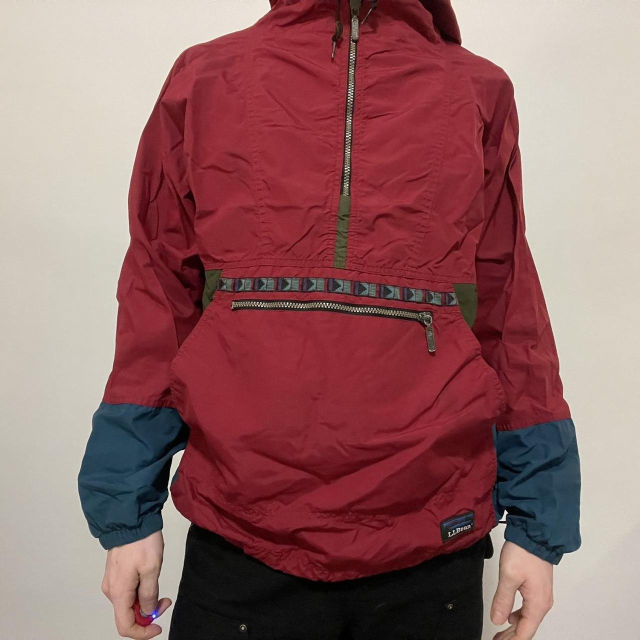 Ll bean aztec outlet anorak