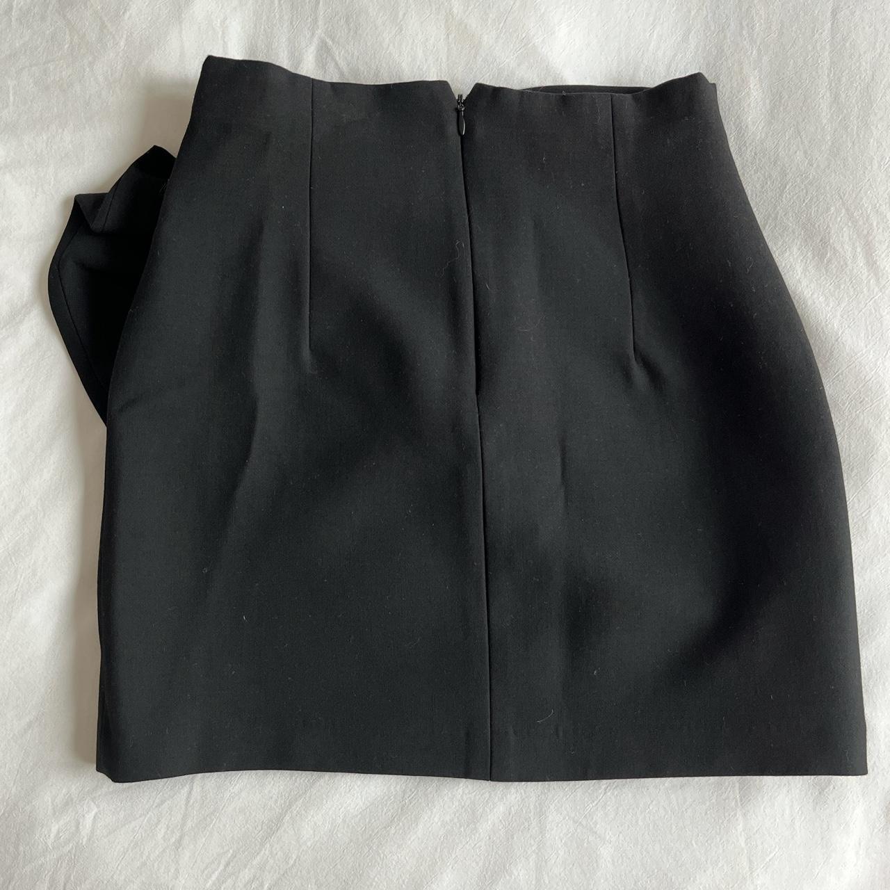 Zara Women's Black Skirt | Depop