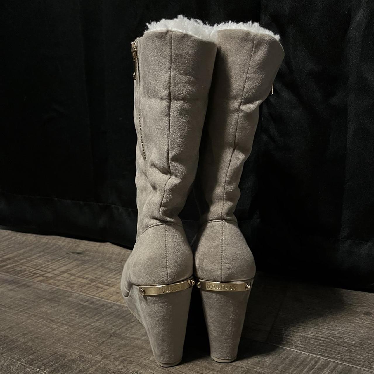 Juicy couture 2024 wedge boots