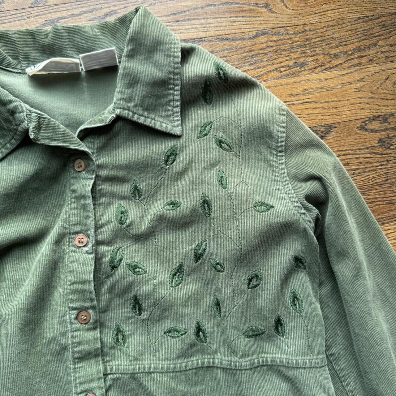 Basic Editions Women's Shirt - Green - S – Basic … - image 2