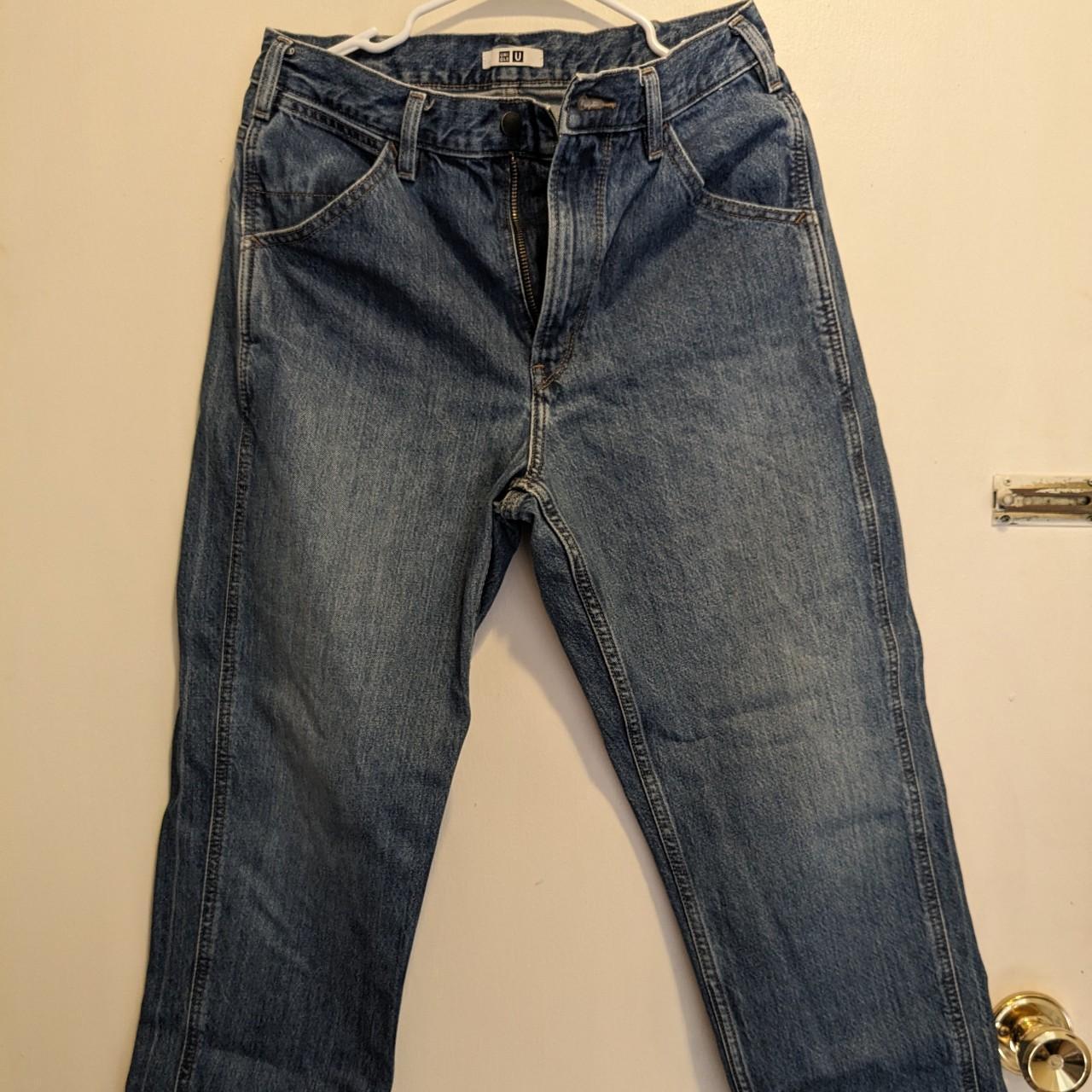 Uniqlo U Wide-fit Tapered Jeans 30