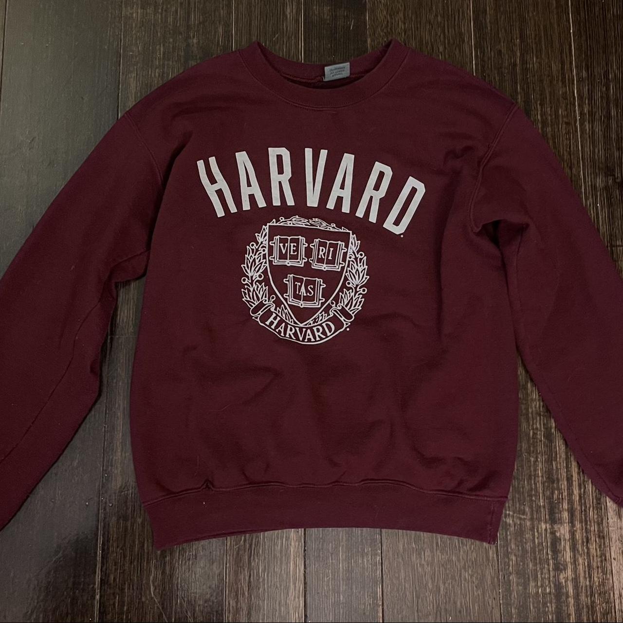 harvard crewneck from... - Depop