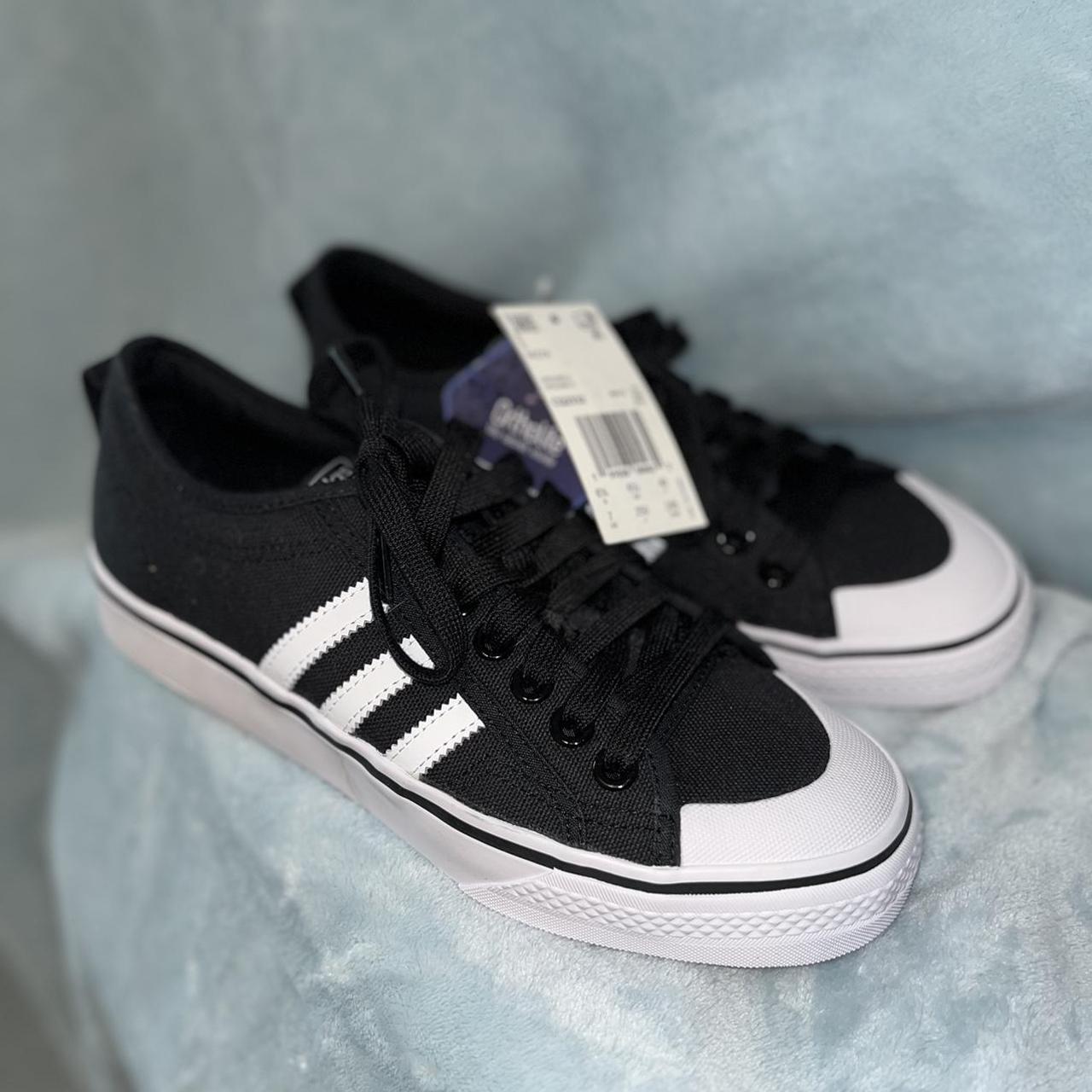 mens black adidas nizza