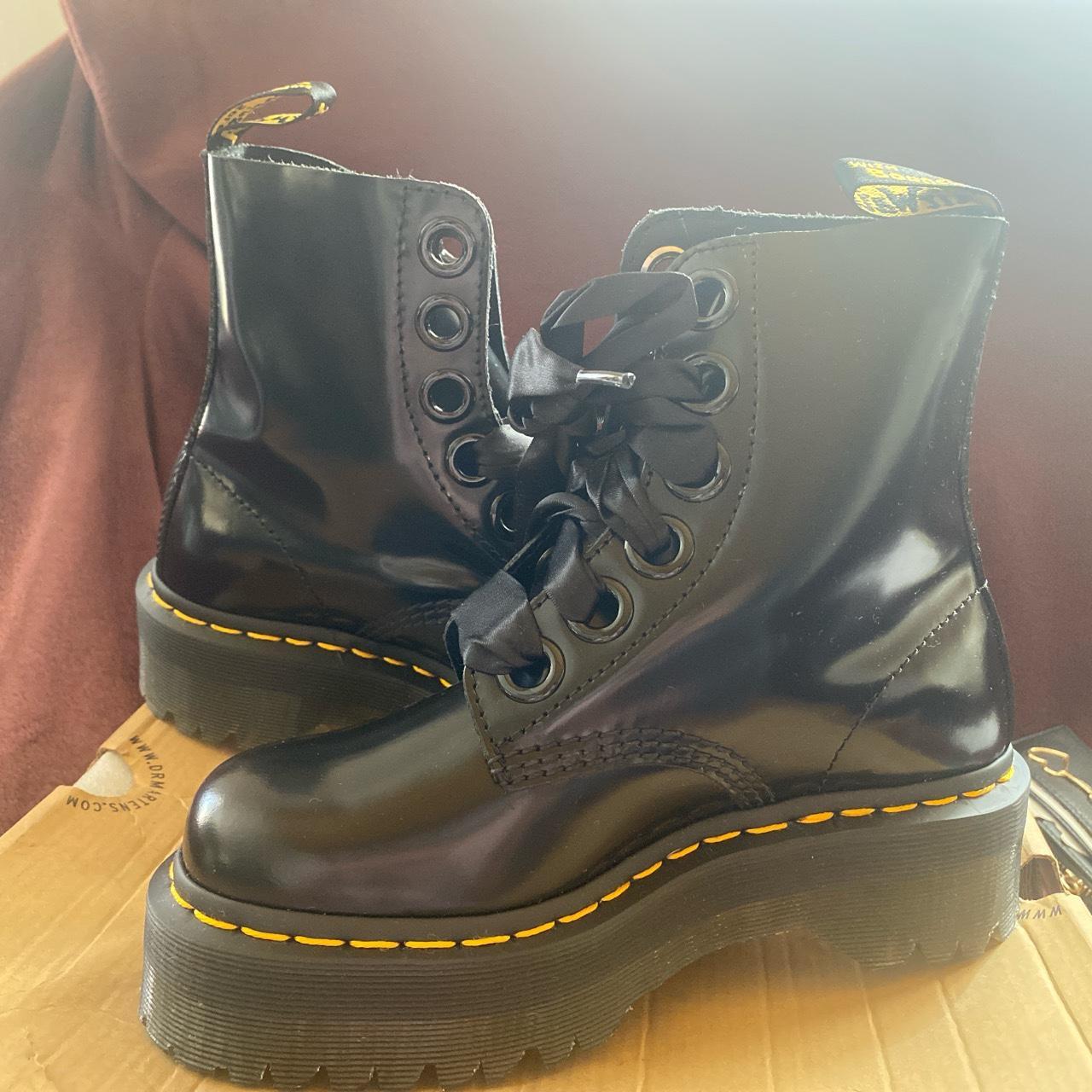 Size 5 Molly Doc Martens in black. Brand new only